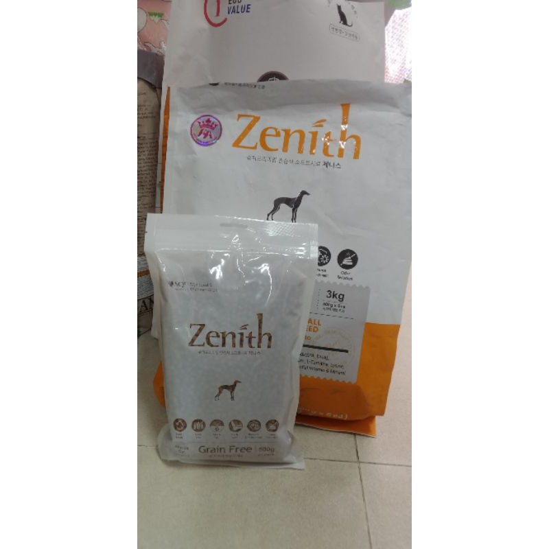 🐅500g🐶THỨC ĂN HẠT MỀM CHÓ TRƯỞNG THÀNH ZENITH ADULT Thuộc dòng sản phẩm thức ăn hạt mềm cao cấp cho thú cưng.