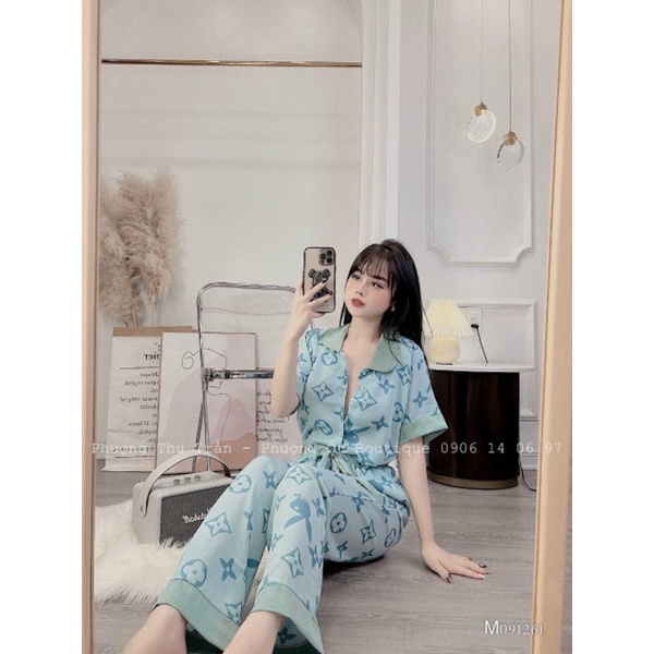 Bộ lụa mango giá sale, tay phồng , tay ngắn , mềm mịn đep.