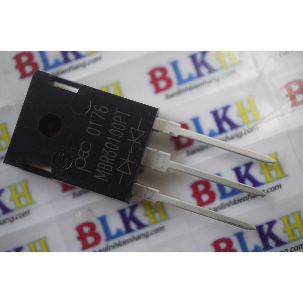 Diode cắm MBR30100PT PEC 30A 100V TO-3P chính hãng