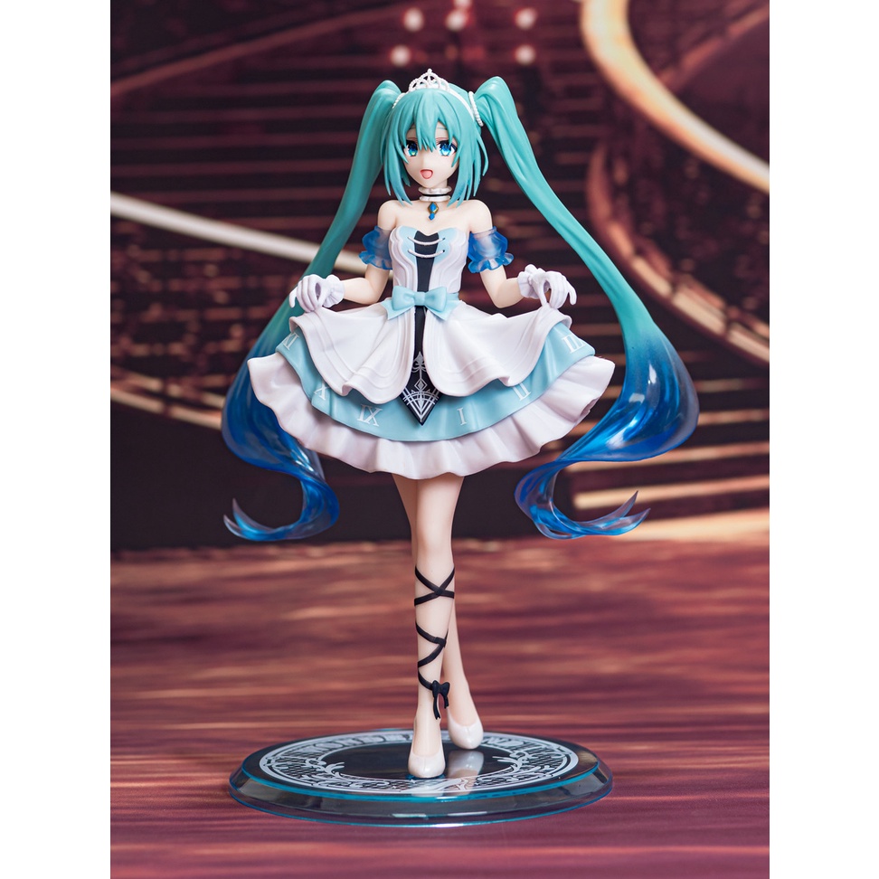 Mô Hình Figure Chính Hãng Anime Hatsune Miku, Piapro Characters, Hatsune Miku Wonderland Figure, Cinderella (TAITO)