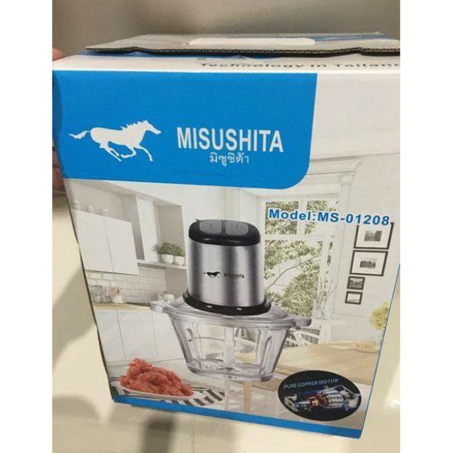 Máy xay thịt Misushita 250W cực mạnh hàng Thái Lan đa năng cao cấp