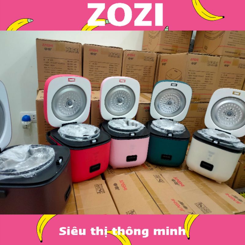 [CHÍNH HÃNG] 1,2L Nồi Cơm Điện Mini đa năng, Nồi Cơm Điện Mini JIASHI. Hàng nội địa cao cấp - Lỗi 1 đổi 1