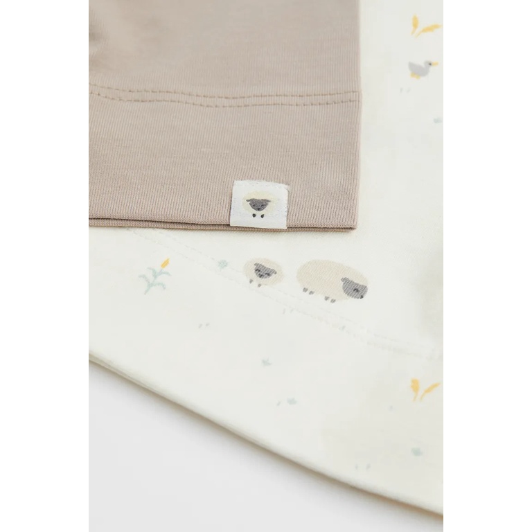 Set 2 mũ hoa chó cừu hM H&M _hàng chính hãng Anh