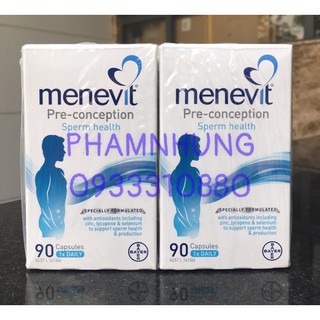 Viên uống Menevit cho nam giới 90 viên.