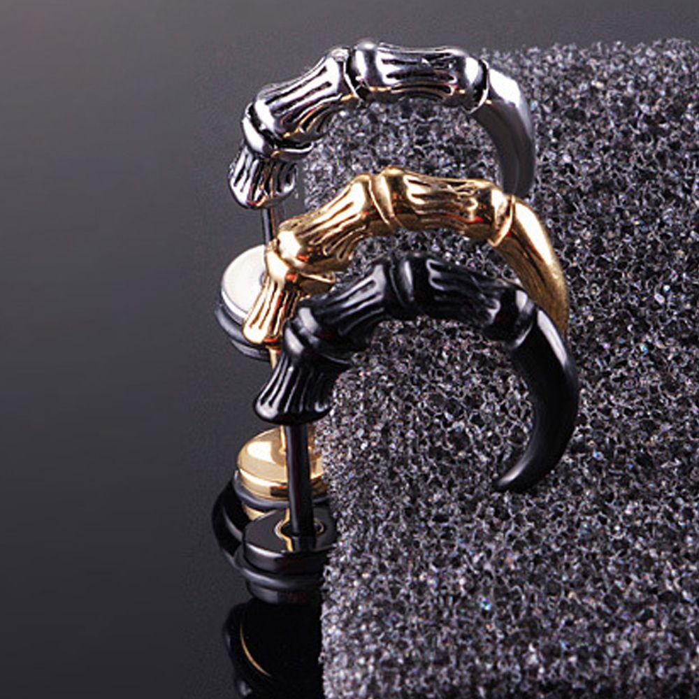 Khuyên Tai Hình Móng Vuốt Đại Bàng Bằng Thép Không Gỉ Phong Cách Gothic Cổ Điển Cho Nam Và Nữ BERNARDO