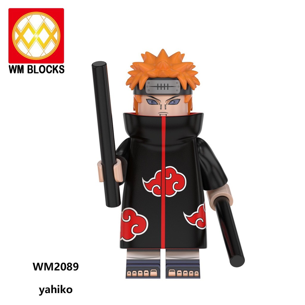 BỘ ĐỒ CHƠI XẾP HÌNH LEGO Minifigure SASUKE, Lego NARUTO, Lego Lính Swat