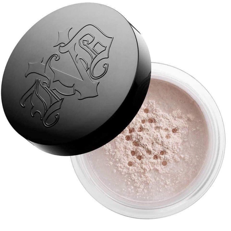 Phấn phủ bột không màu kiềm dầu dạng bột Kat Von D Lock-It Setting Powder