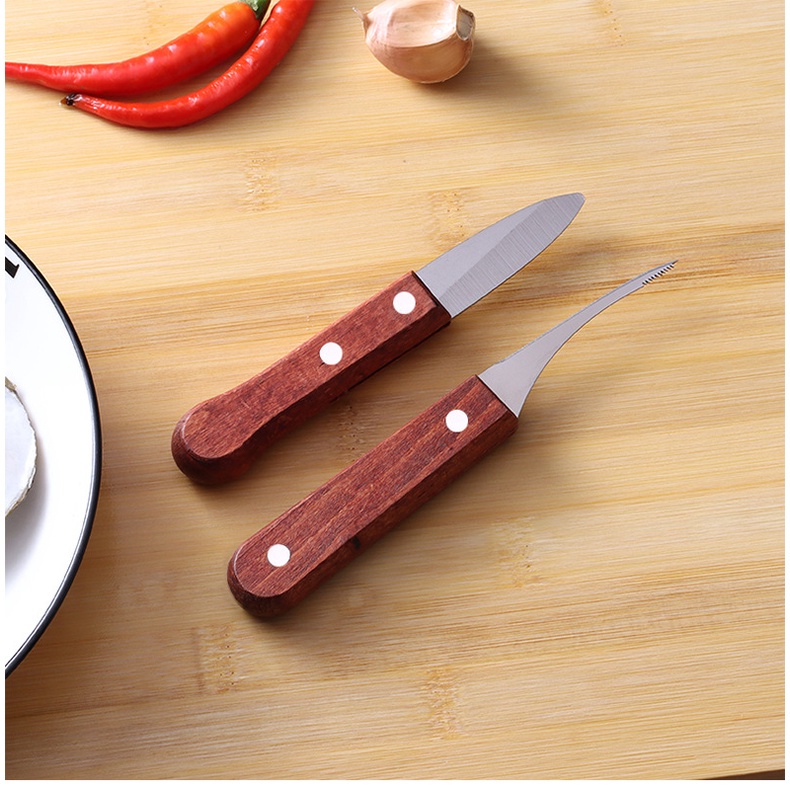 Dao rạch lưng tôm bỏ đường chỉ ruột / hỗ trợ bóc vỏ tôm / cạy vỏ hàu tiện dụng