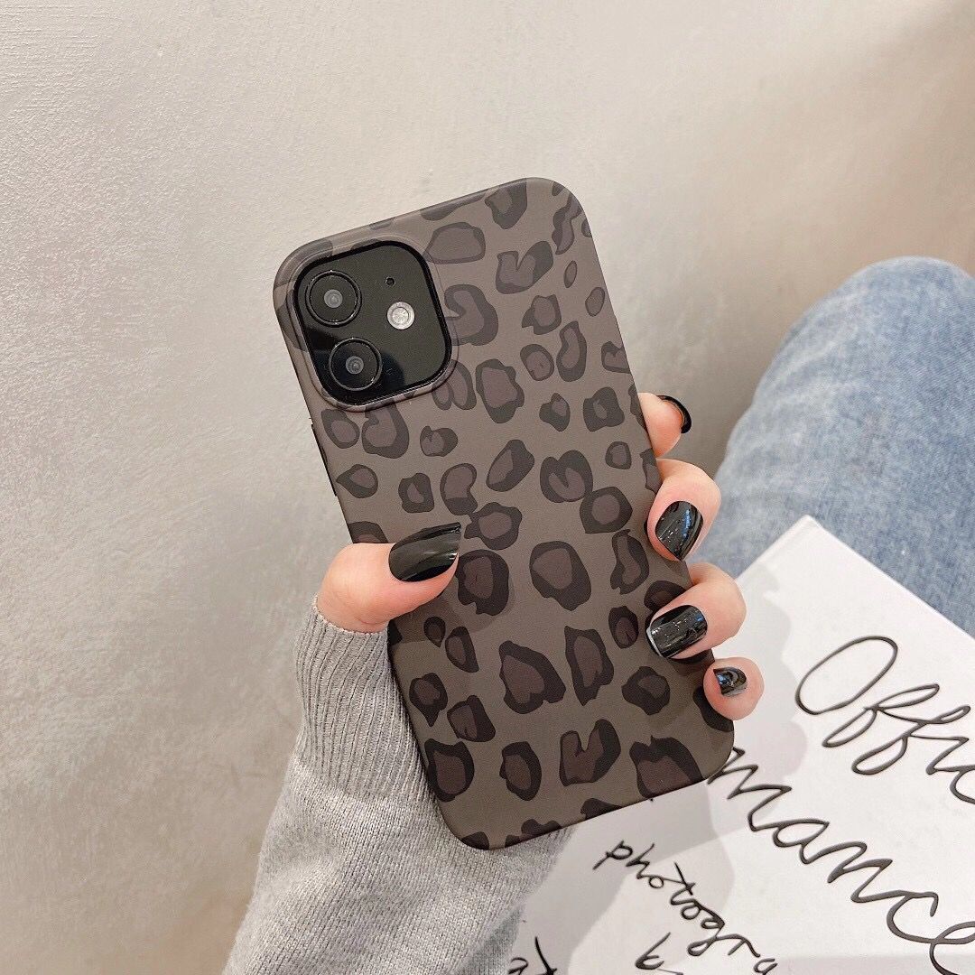 Ốp điện thoại TPU họa tiết da báo cho Iphone 12pro Max 11 Pro Max X Xs Xr Xsmax 7 8 Plus | BigBuy360 - bigbuy360.vn
