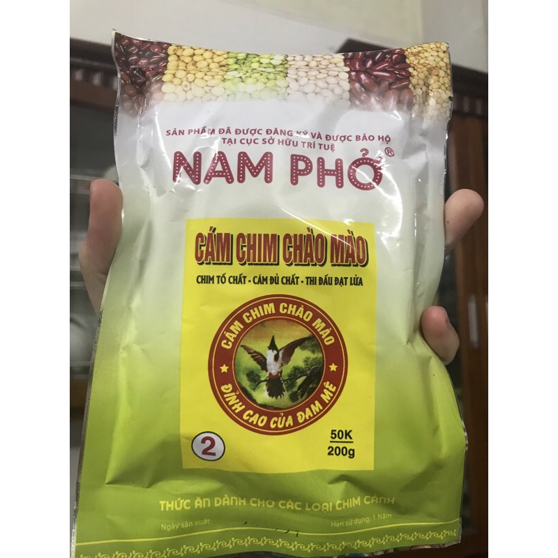 Cám chim chào mào Nam Phở cao cấp 200g - Cám chào mào Nam Phở giá rẻ