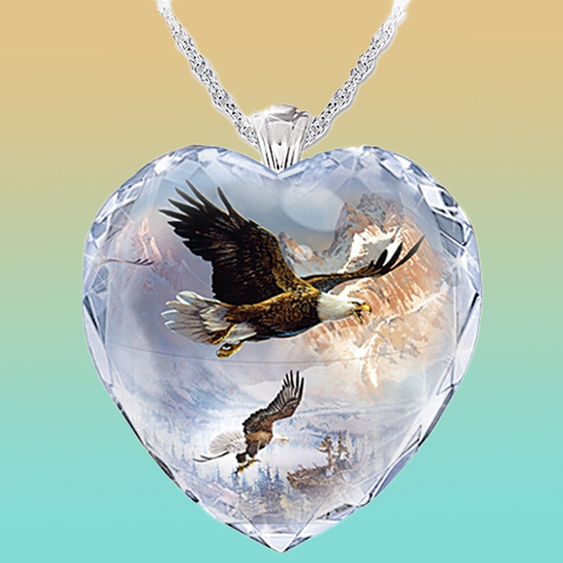 Vòng cổ hình chim đại bàng thời trang cho nữ