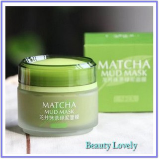 Mặt Nạ Bùn Đất Sét Matcha Laikou Mud Mask 85g Hàng Nội Địa Trung