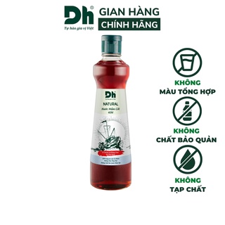 Nước mắm cốt 40N Natural Dh Foods gia vị nhà bếp chấm, chế biến thực phẩm chai 400ml