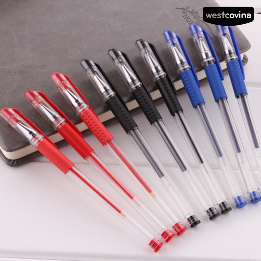 [Hot]✍Set 6 Bút Bi Mực Đen/Đỏ/Xanh Ngòi 0.5mm