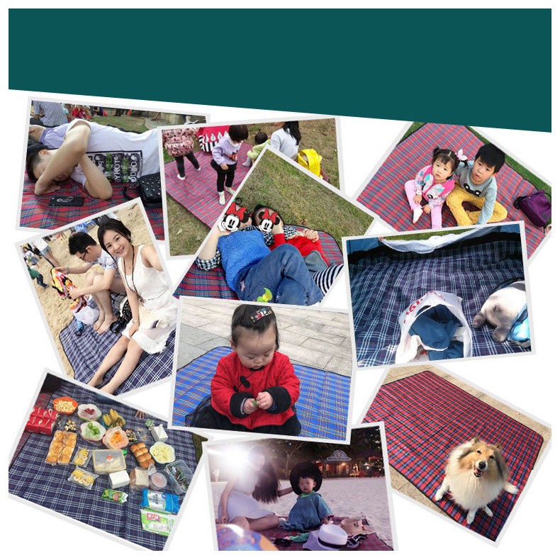Thảm du lịch, picnic, dã ngoại chống thấm tốt CỰC KÌ TỐT - Bạt trải đi phượt, cắm trại gấp nhỏ gọn đa năng