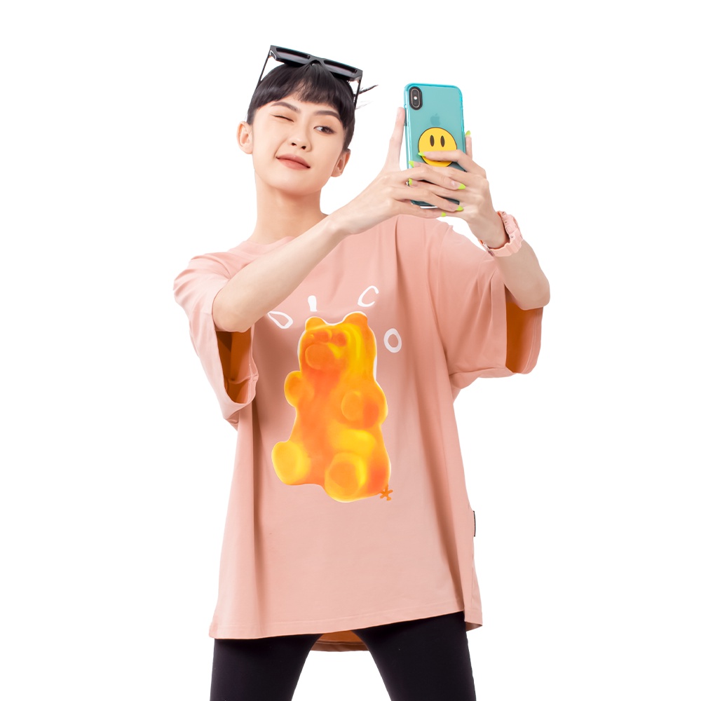 Áo thun Dico Gummy T-Shirt - Pink Pastel