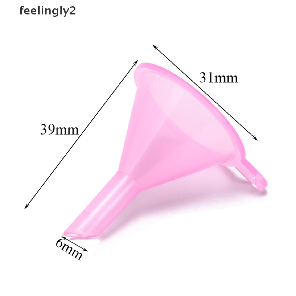 Bộ 10 Phễu Nhựa Nhỏ Dùng Trong Phòng Thí Nghiệm