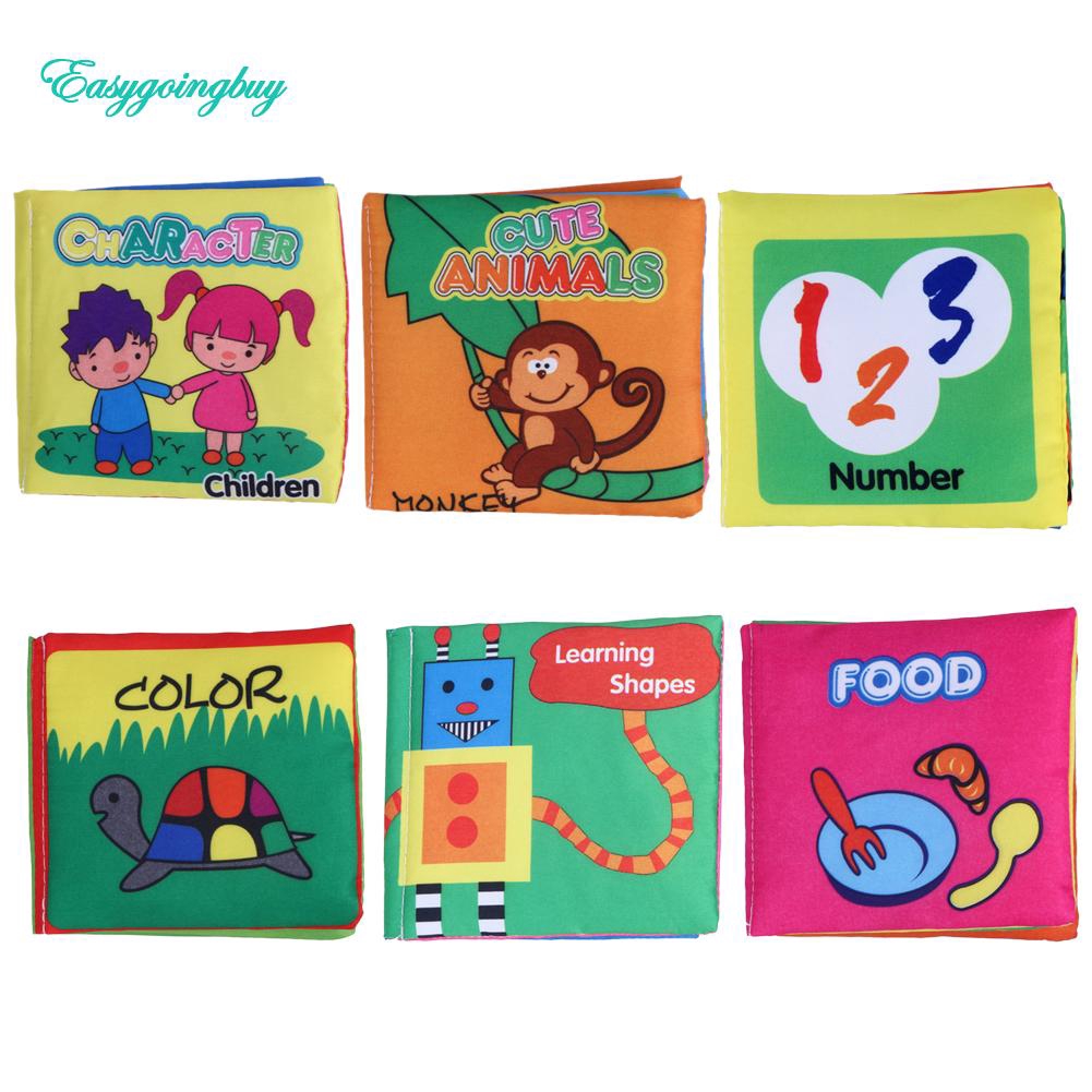 Toy ♡ Baby English Learning Cloth Book Coloring Letter Books Kids Educational Toy