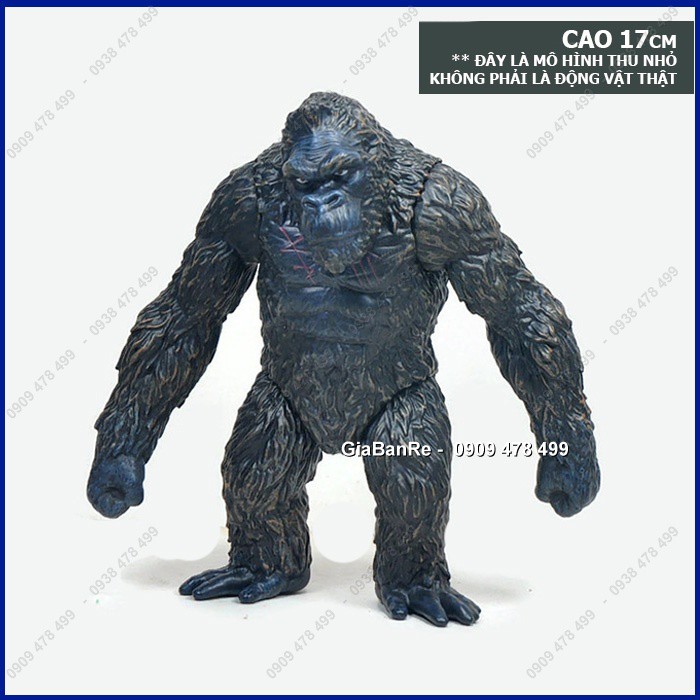 Mô Hình Tinh Tinh King Kong Size 17cm X 17cm - Có Khớp Tay - 4996.2