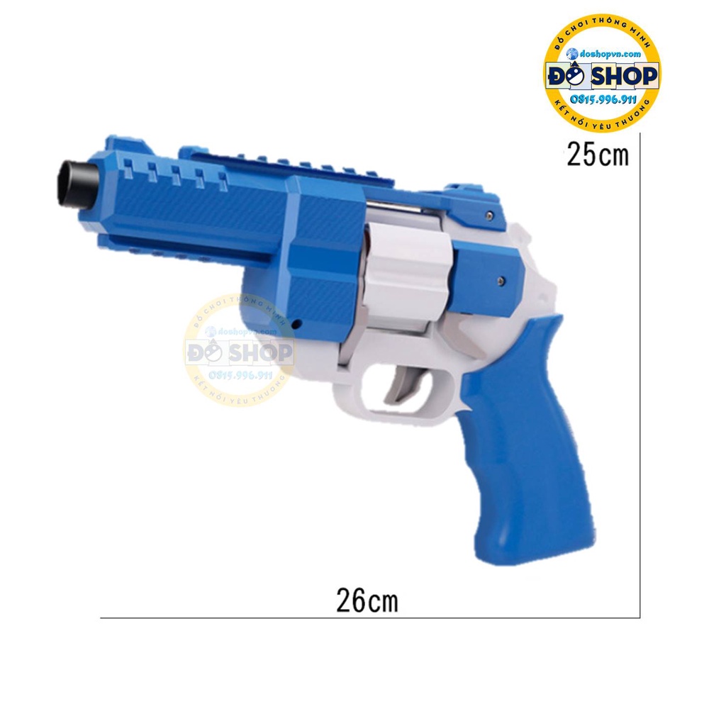 Đồ Chơi Cho Bé SUNG Nerf Nhựa ABS Pin Sạc Kèm 20 Xốp Mềm NE.03 - Đô Shop