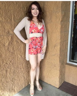 ⛱⛱ JUMPSUIT DÂY HOA ĐỎ rue 21