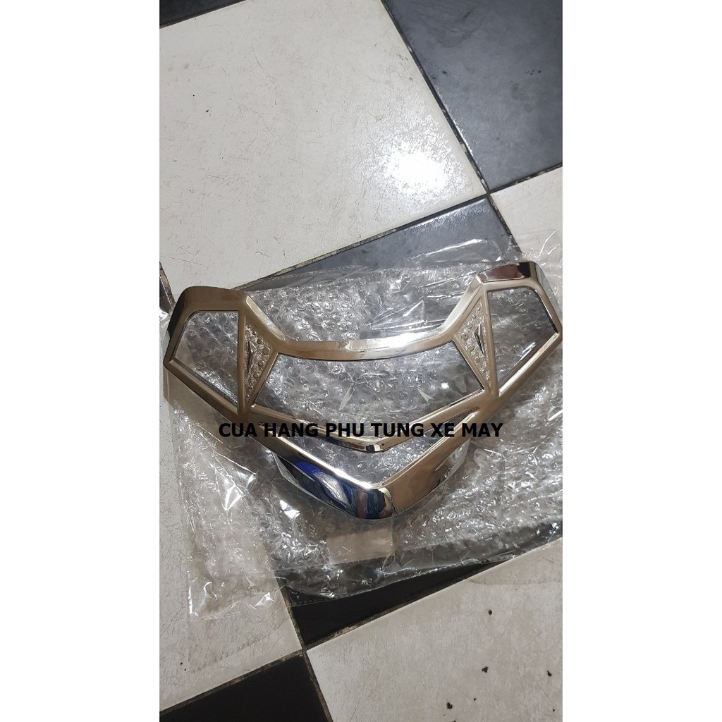 VIỀN ĐÈN LÁI VISION 2021 CROM