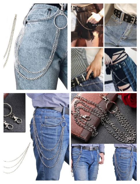 Set Chân váy ulzzang chain choker ,phụ kiện bán rời | BigBuy360 - bigbuy360.vn