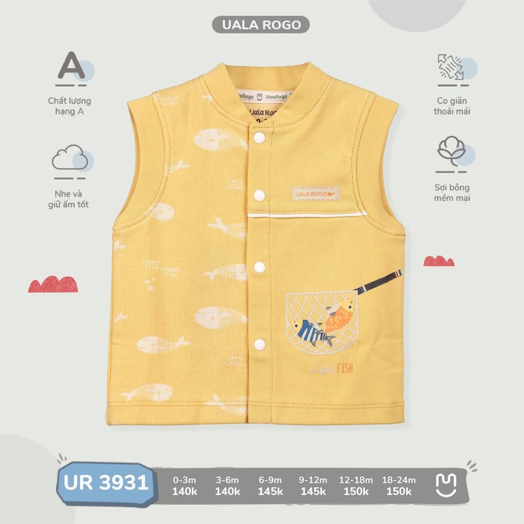 Áo Gile In Hình UR3931