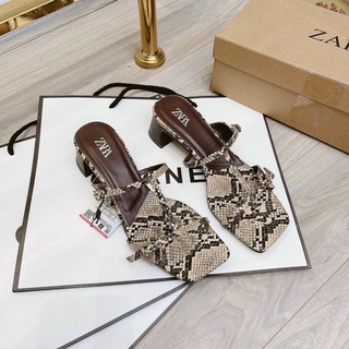 Guốc zara quai rắn 5p fullbox