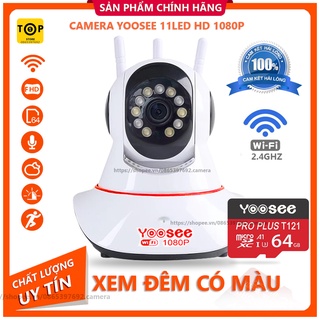 Camera Ip YooSee 3 Râu Full HD 2.0Mpx 1080p Tiếng Việt Mới