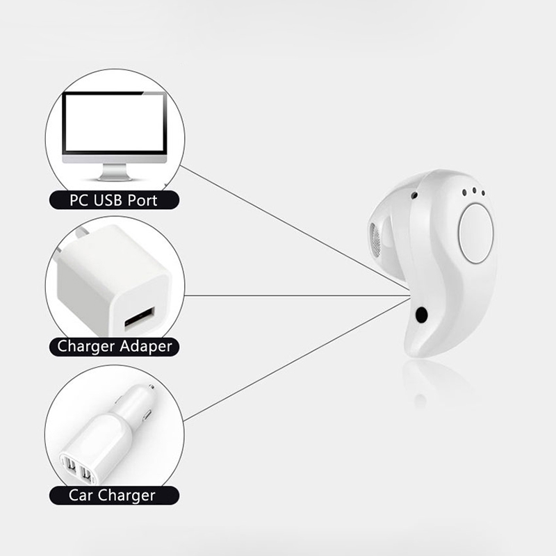 Bộ tai nghe Bluetooth mini không dây âm thanh sống động cao cấp chuyên dụng