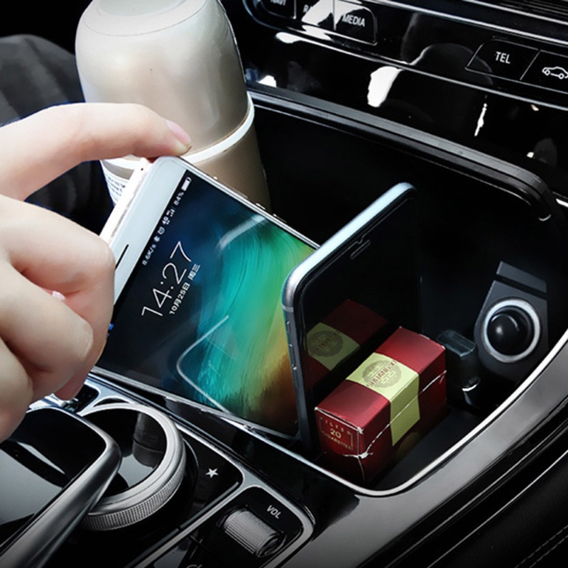 Khay Đựng Đồ Ẩn Giữa Xe Hơi C180L / C200L / GLC