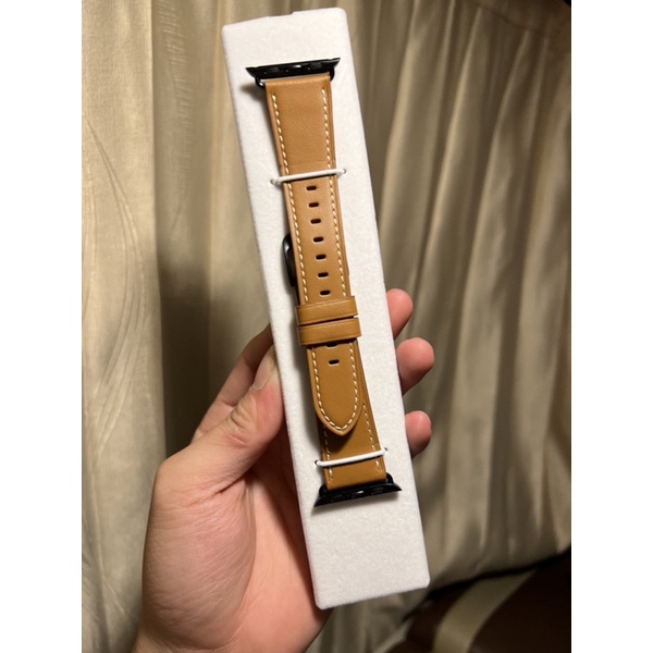 Dây đeo đồng hồ AP Watch S1/S2/S3/S4/S5/S6/S7 - 38/40/41mm, 42/44/45mm Da Genuine Leather Watchband i.Value Cam