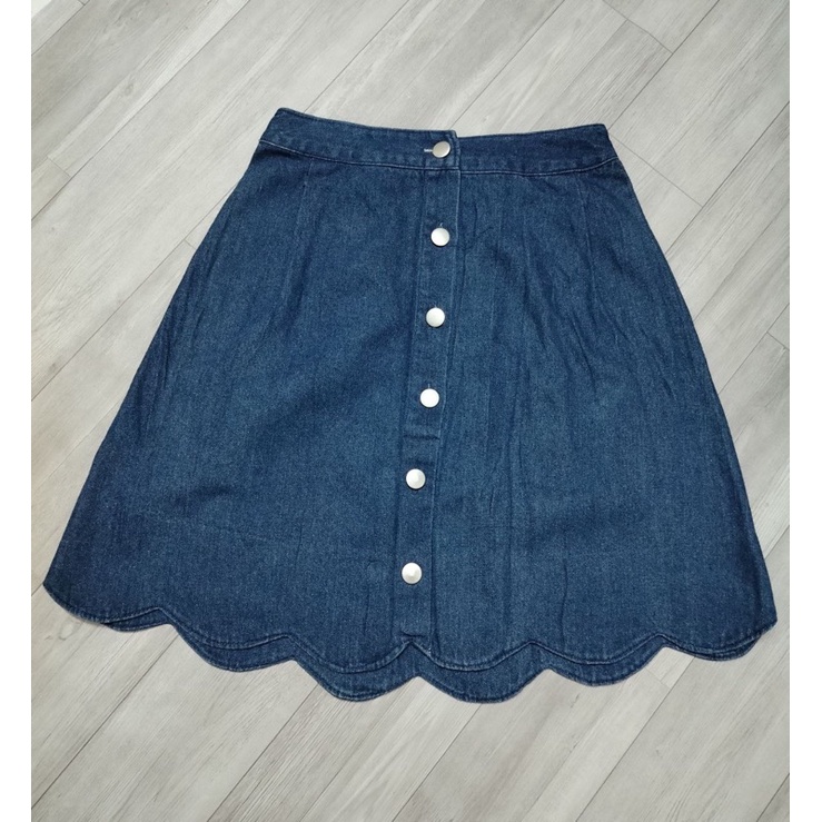 🥰chân váy jean😜 Hàng chốt livetrym