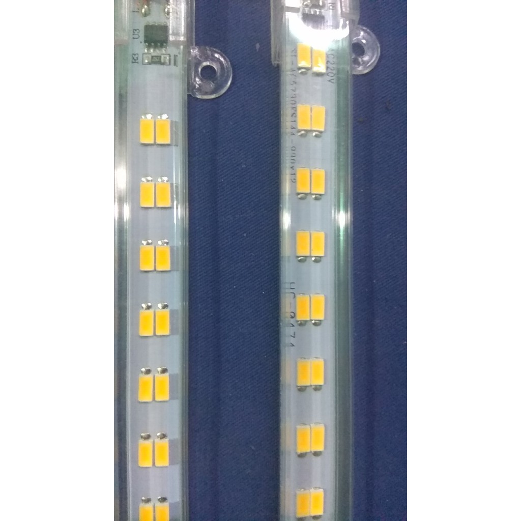 Đèn Led thanh 5730 220V loại 2 hàng kép 1m 144 led