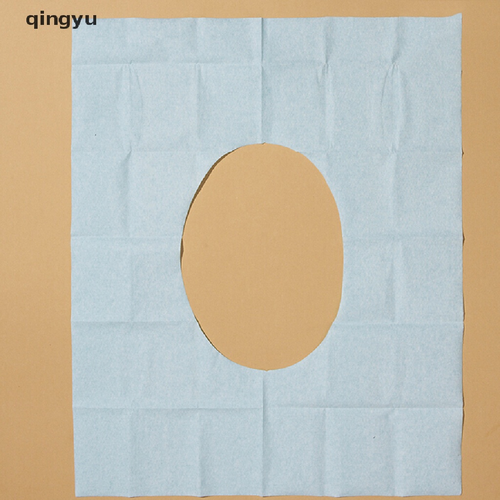 Set 1 Gói 10 Miếng Giấy Lót Bồn Cầu Dùng 1 Lần An Toàn Cho Sức Khỏe