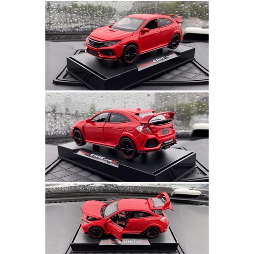 Mô hình xe ô tô Honda Civic Type R tỉ lệ 1:32 Mini Auto