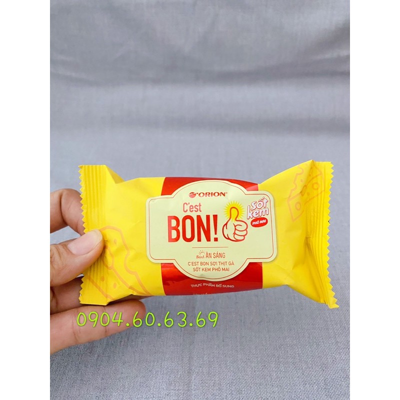 Bánh Ăn Sáng Sợi Thịt Gà Sốt Kem Phô mai CEST BON ORION