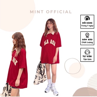 Áo phông áo polo đỏ thẫm chất phông kaiding hàng loại 1 dày dặn mềm mát, chữ in nổi sắc nét