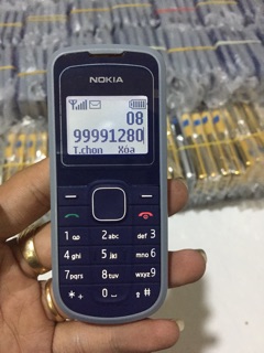 Vỏ Phím Nokia 1202 zin xanh