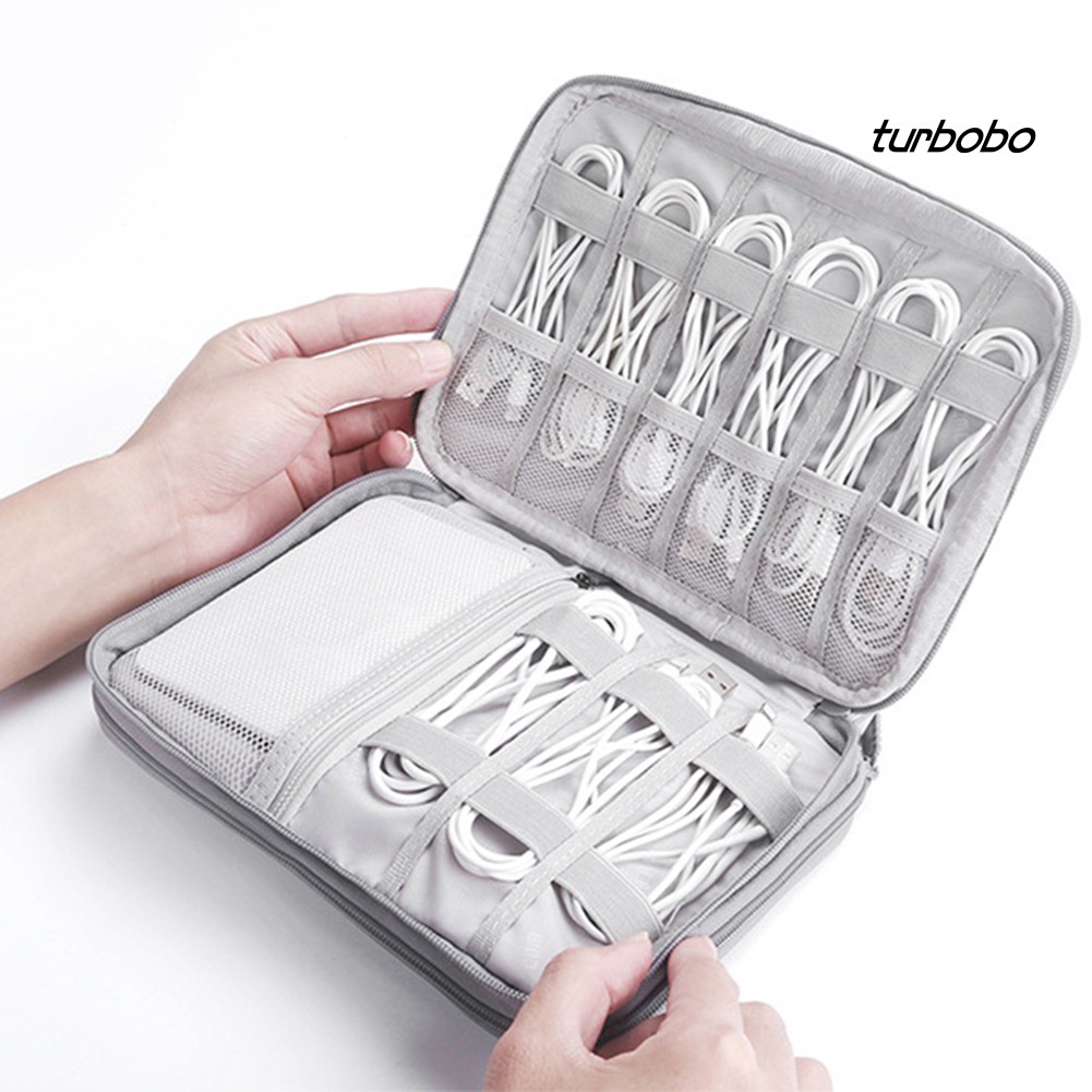 Túi lưu trữ dây cáp sạc điện thoại di động tiện dụng chất lượng cao