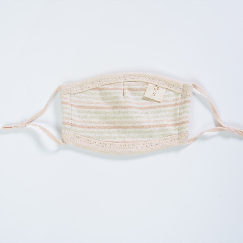 Khẩu trang cotton hữu cơ cao cấp có nút điều chỉnh quai đeo cho bé 0-5 tuổi