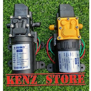 Máy bơm mini 12v Sumo chất lượng cao, bơm tăng áp phun sương mini
