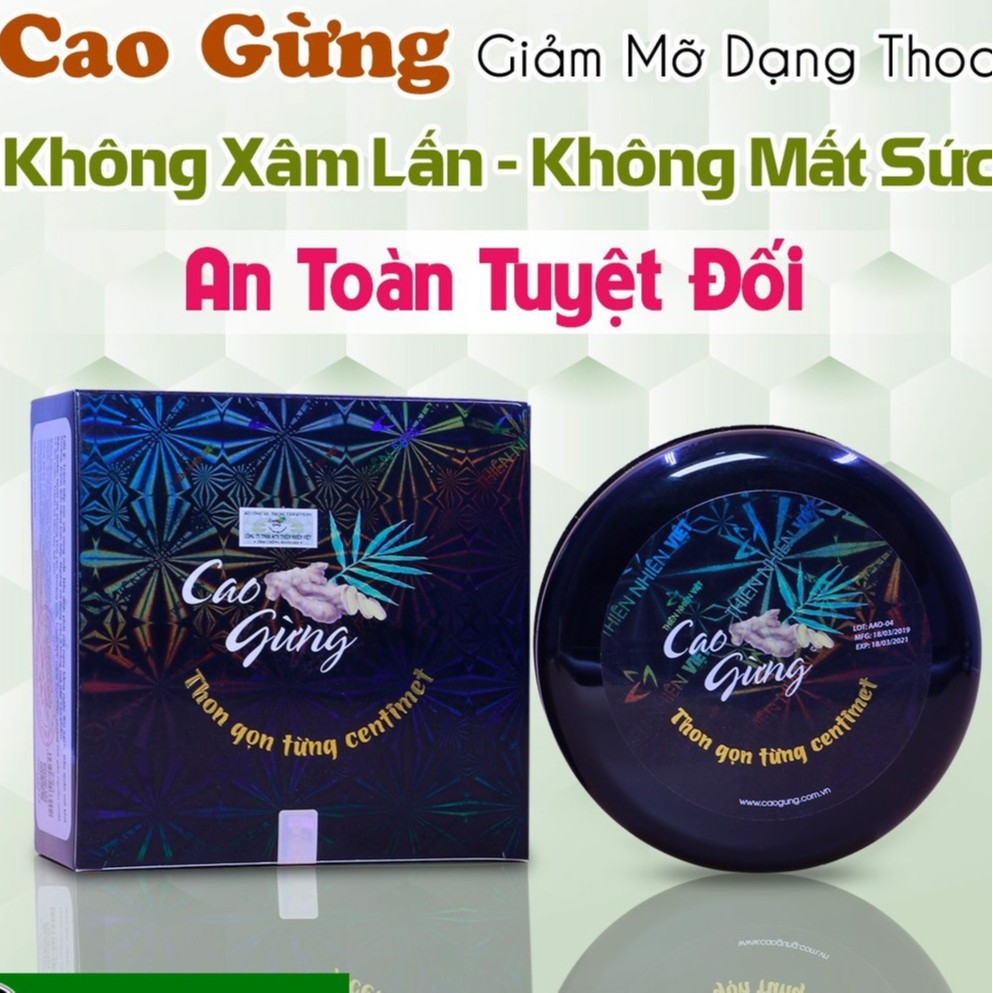 CAO GỪNG TAN MỠ CÁT TƯỜNG - Chính Hãng 100% tặng kèm sữa tắm lá gừng | BigBuy360 - bigbuy360.vn