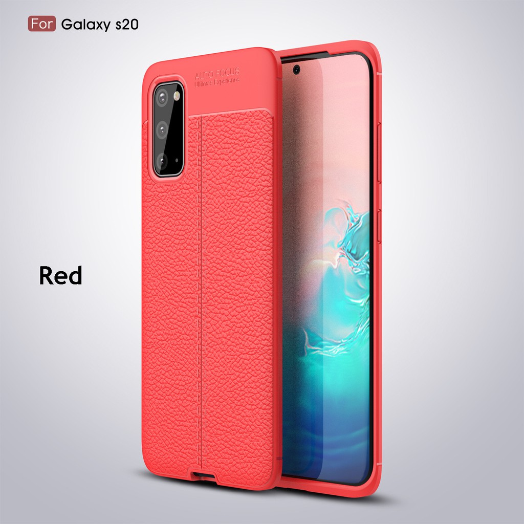 Ốp điện thoại silicone TPU siêu mềm chống sốc cho Samsung Galaxy S20 S20+ S20 Ultra