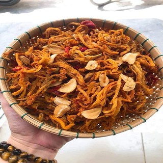 100gr khô heo cháy tỏi loại ngon