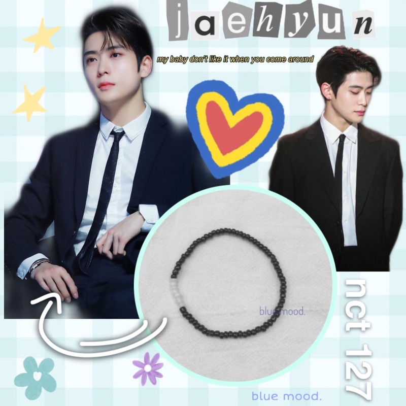 Vòng tay handmade hạt cườm Inspired Jaehyun NCT