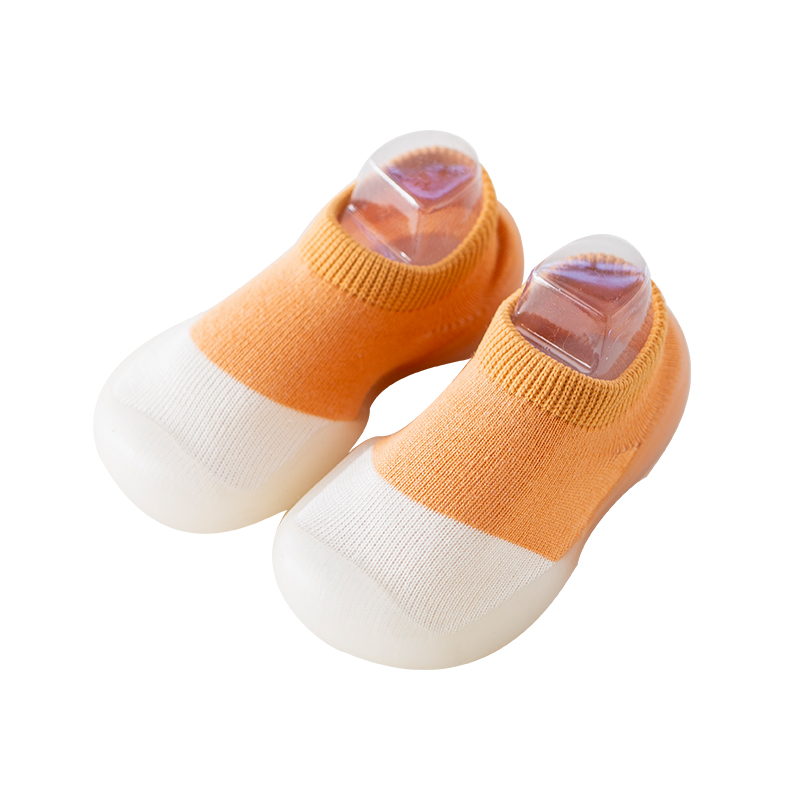 Children kids socks anti-slip silicone spring and summer soft bottom indoor autumn socks kids toddler shoes