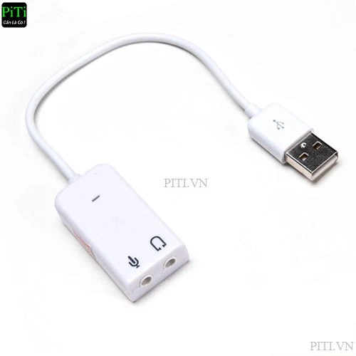 Cáp chuyển USB ra Sound - USB chuyển thành card âm thanh 7.1 có dây