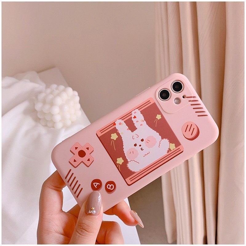 Ốp Lưng Điện Thoại Thỏ Và Gấu